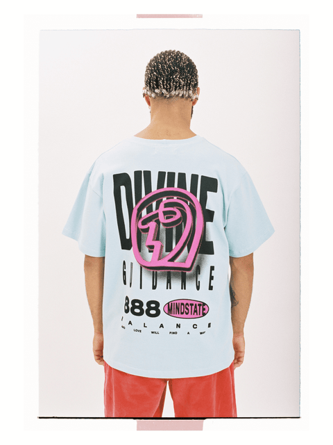 888 MINDSTATE - T-shirt - BLUE