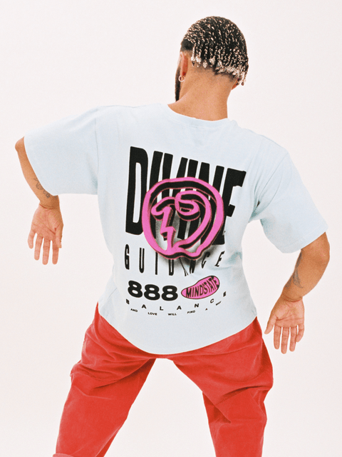 888 MINDSTATE - T-shirt - BLUE