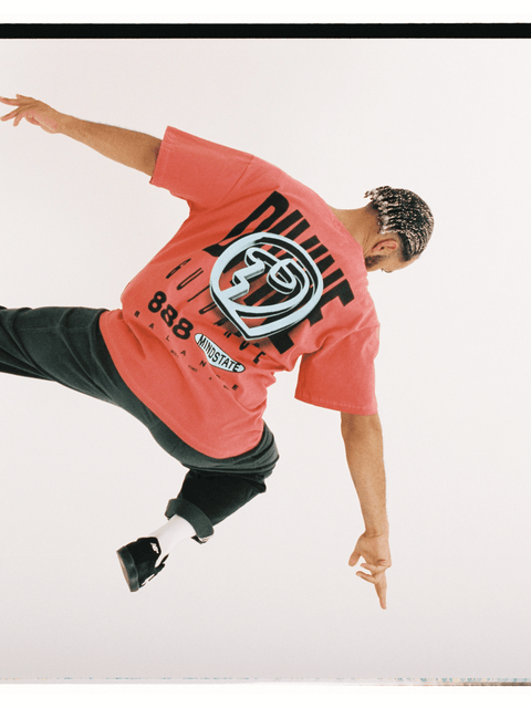 888 MINDSTATE - T-shirt - RED BRICK