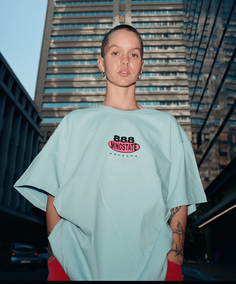 888 MINDSTATE - T-shirt - BLUE