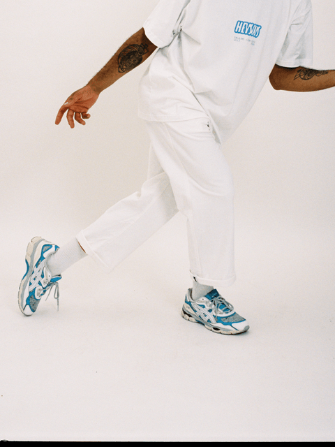 Chino Corduroy Trousers - White