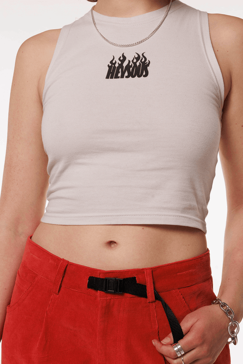 Lumo Tank Top - White