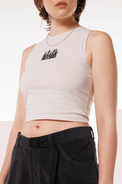 Lumo Tank Top - White