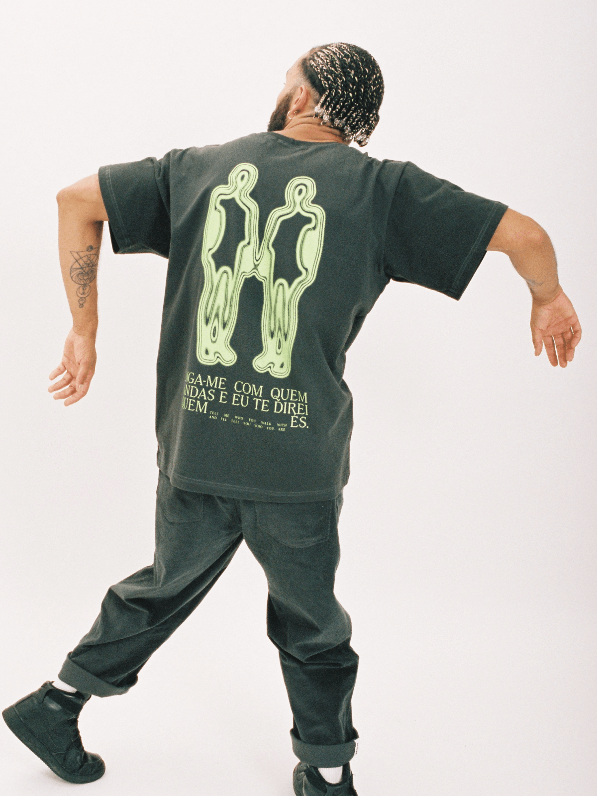 DIGA ME - T-shirt - CHARCOAL