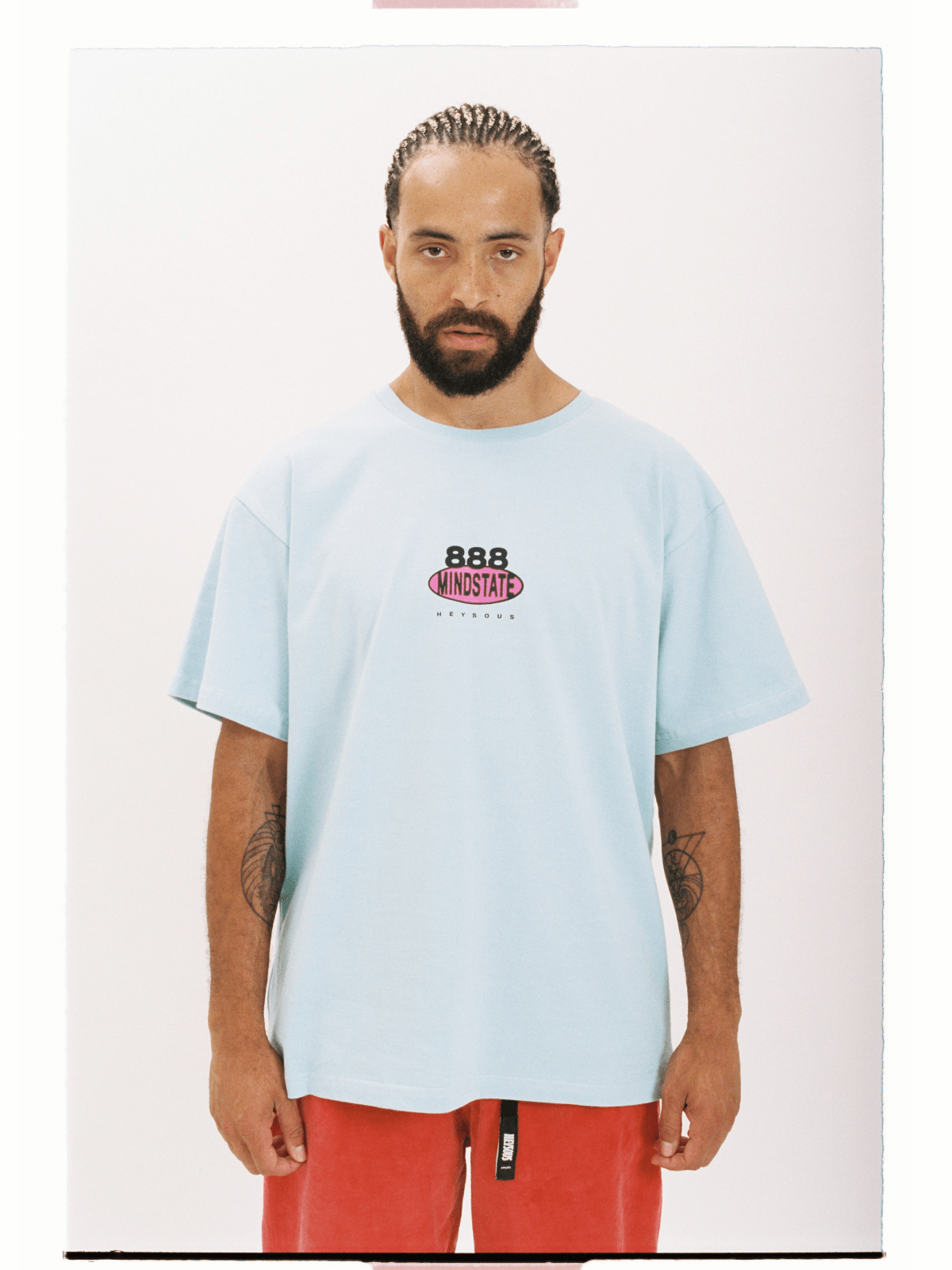 888 MINDSTATE - T-shirt - BLUE