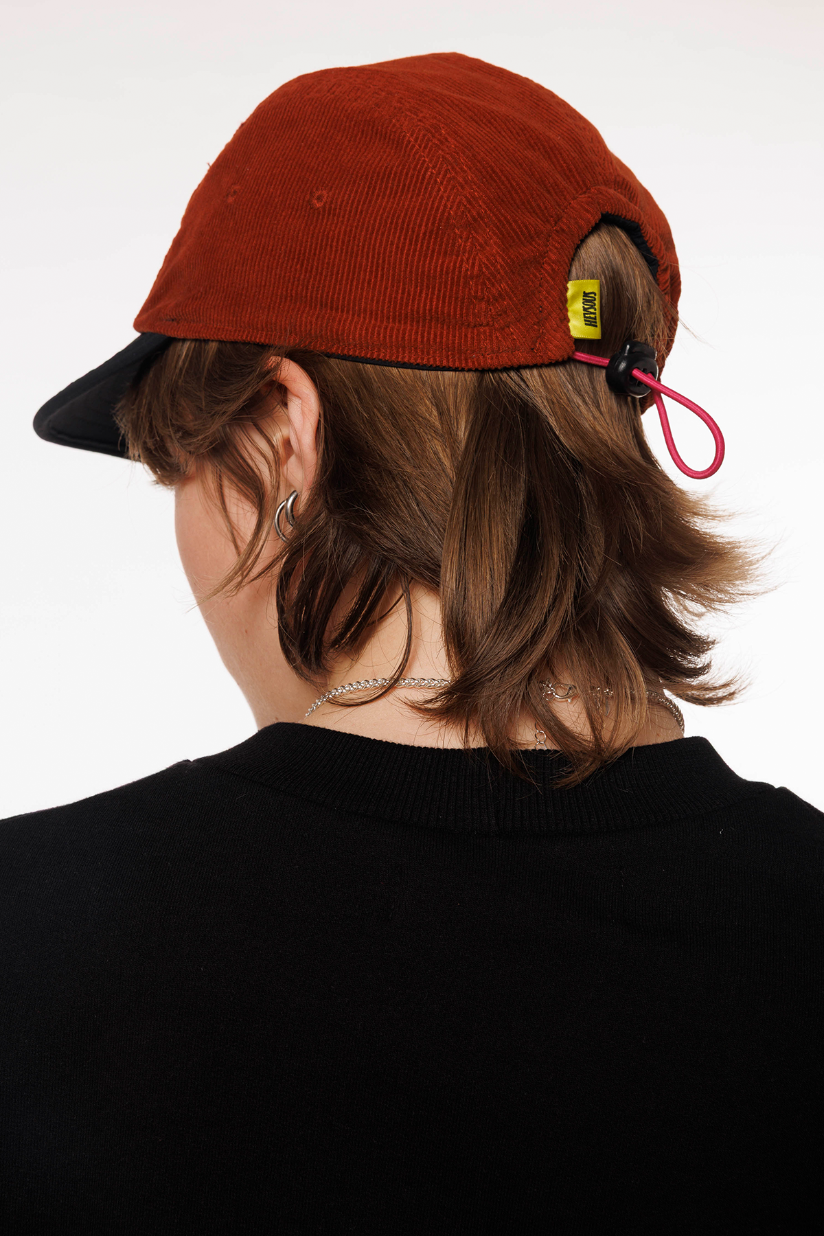 Reversible 5 Panel Cap - Brown Corduroy