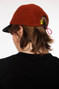 Reversible 5 Panel Cap - Brown Corduroy