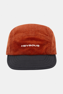 Reversible 5 Panel Cap - Brown Corduroy