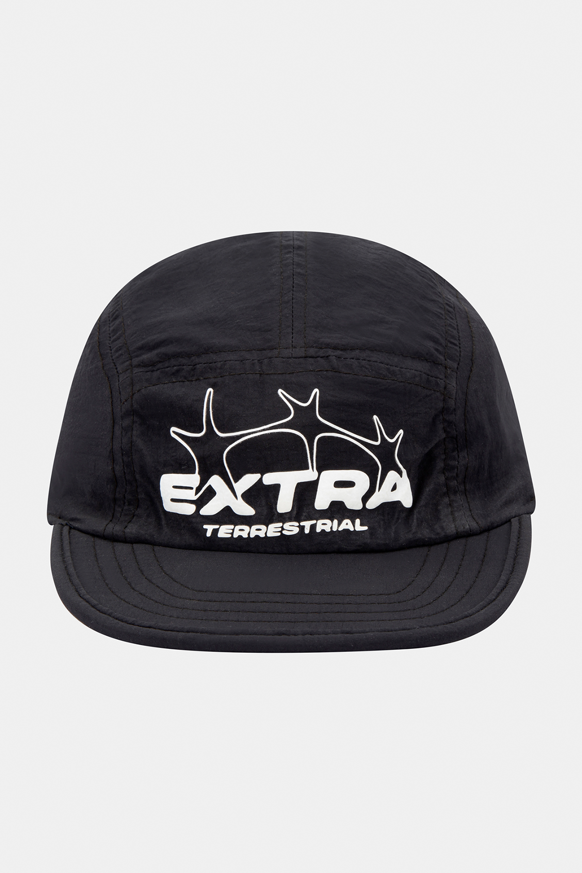 Reversible 5 Panel Cap - Black Corduroy