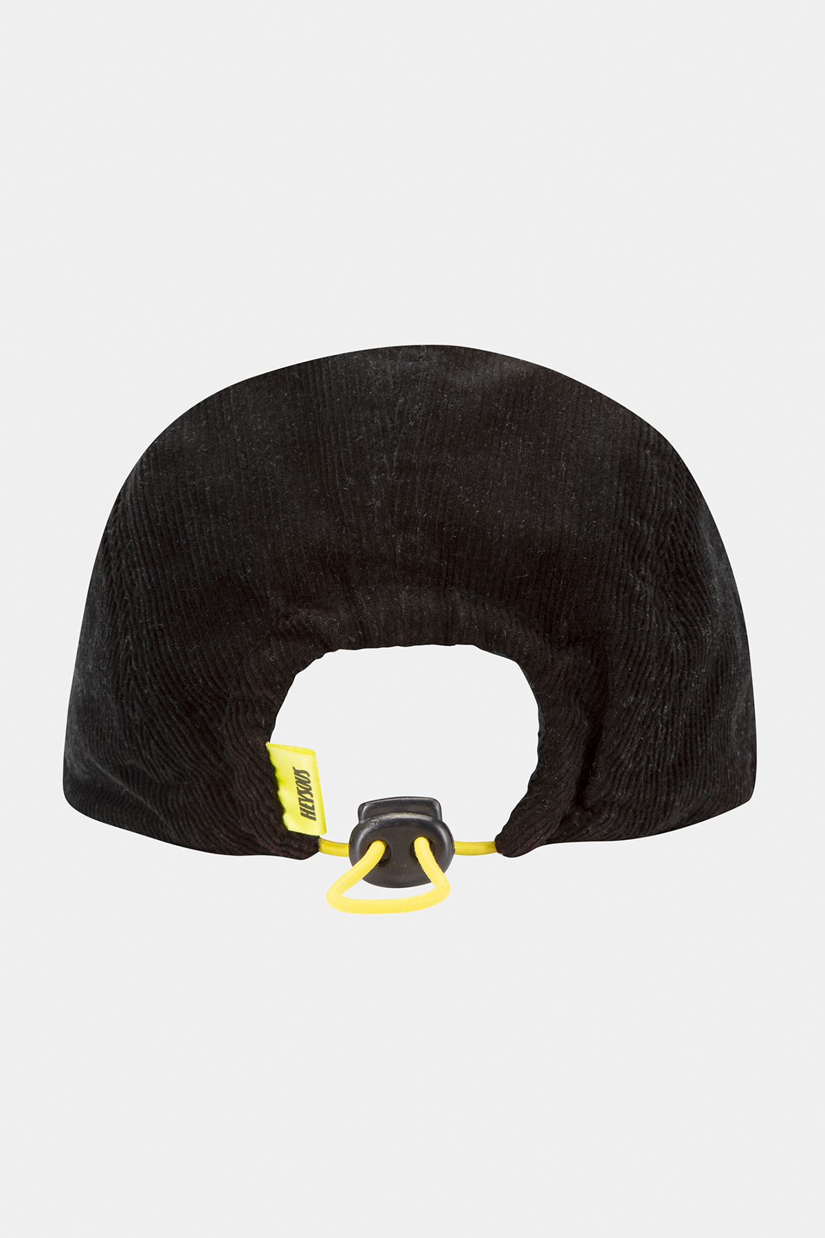 Reversible 5 Panel Cap - Black Corduroy