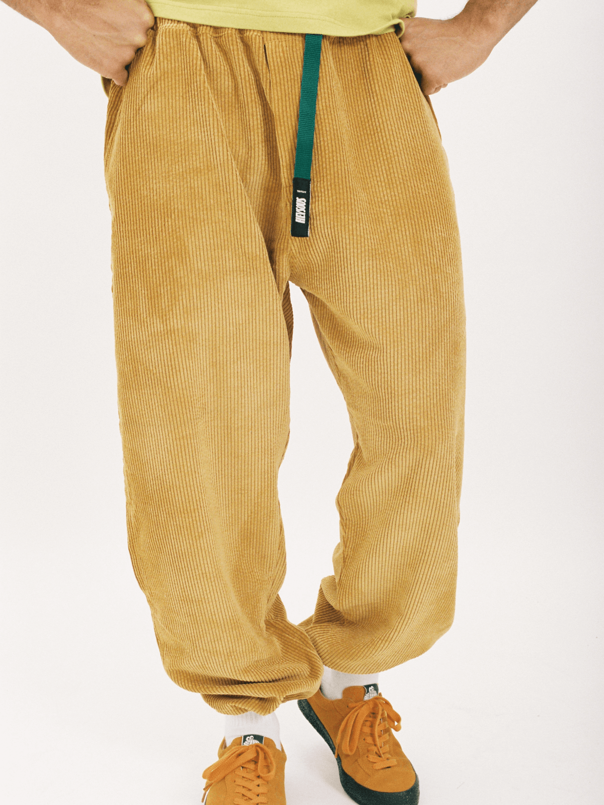 Corduroy Trousers - Mustard