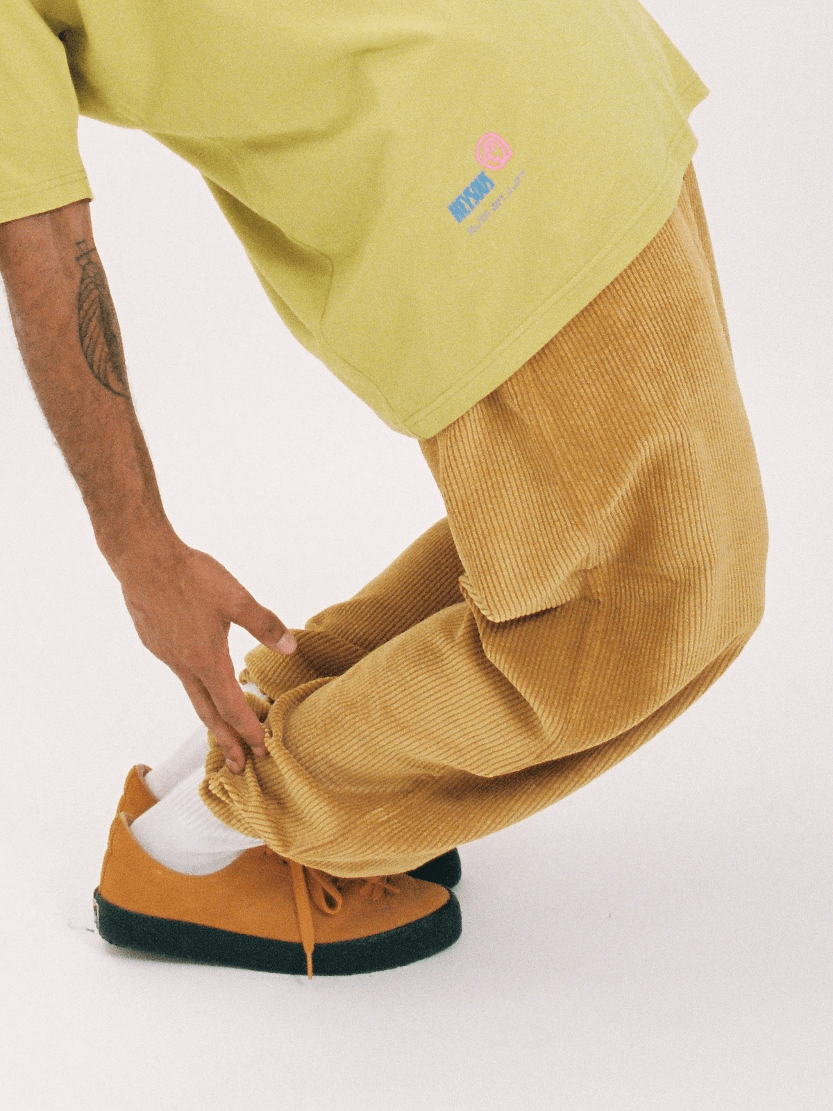 Corduroy Trousers - Mustard