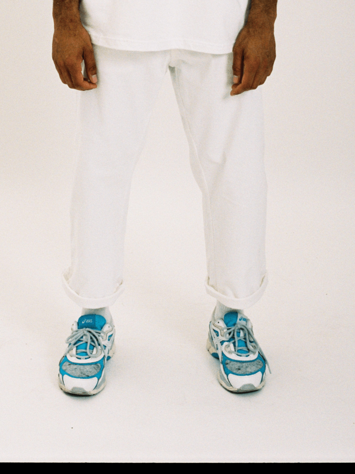 Chino Corduroy Trousers - White