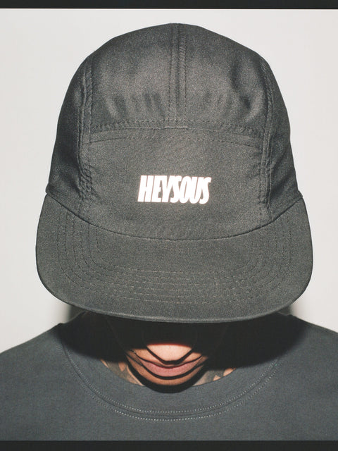 5 Panel Cap - Black