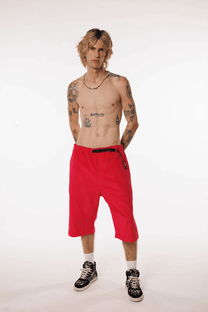 Corduroy Shorts - Pink