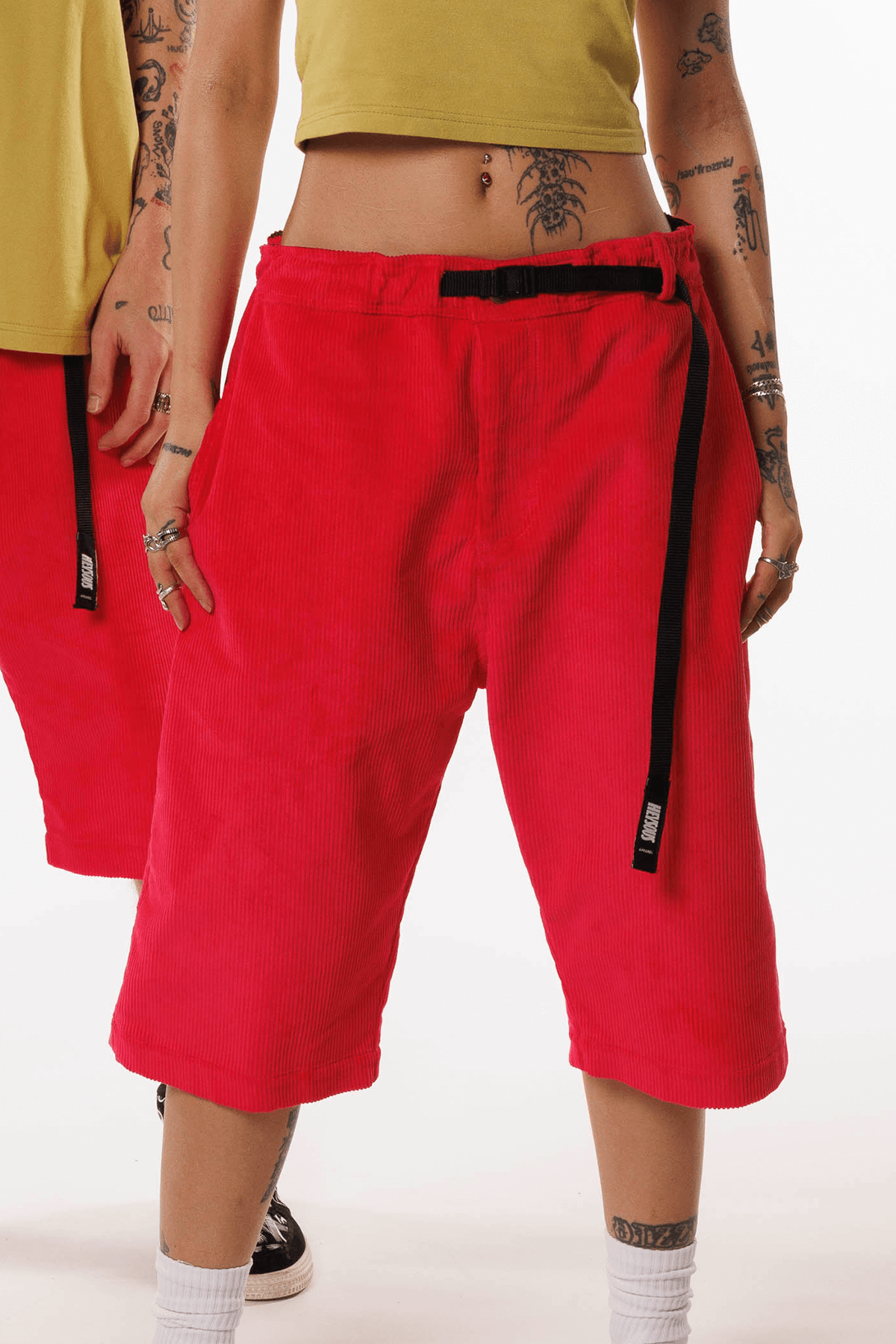 Corduroy Shorts - Pink