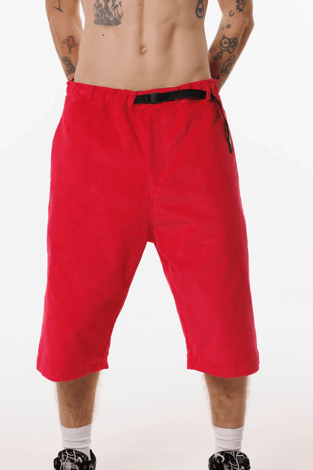 Corduroy Shorts - Pink