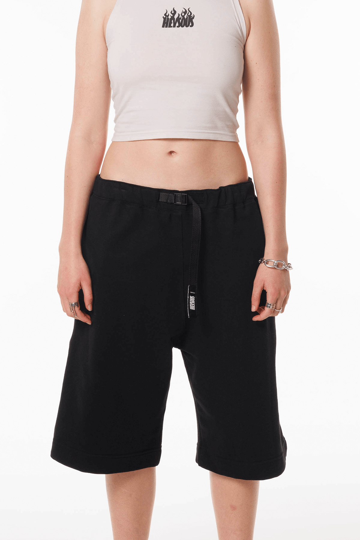 Fleece Shorts - Black