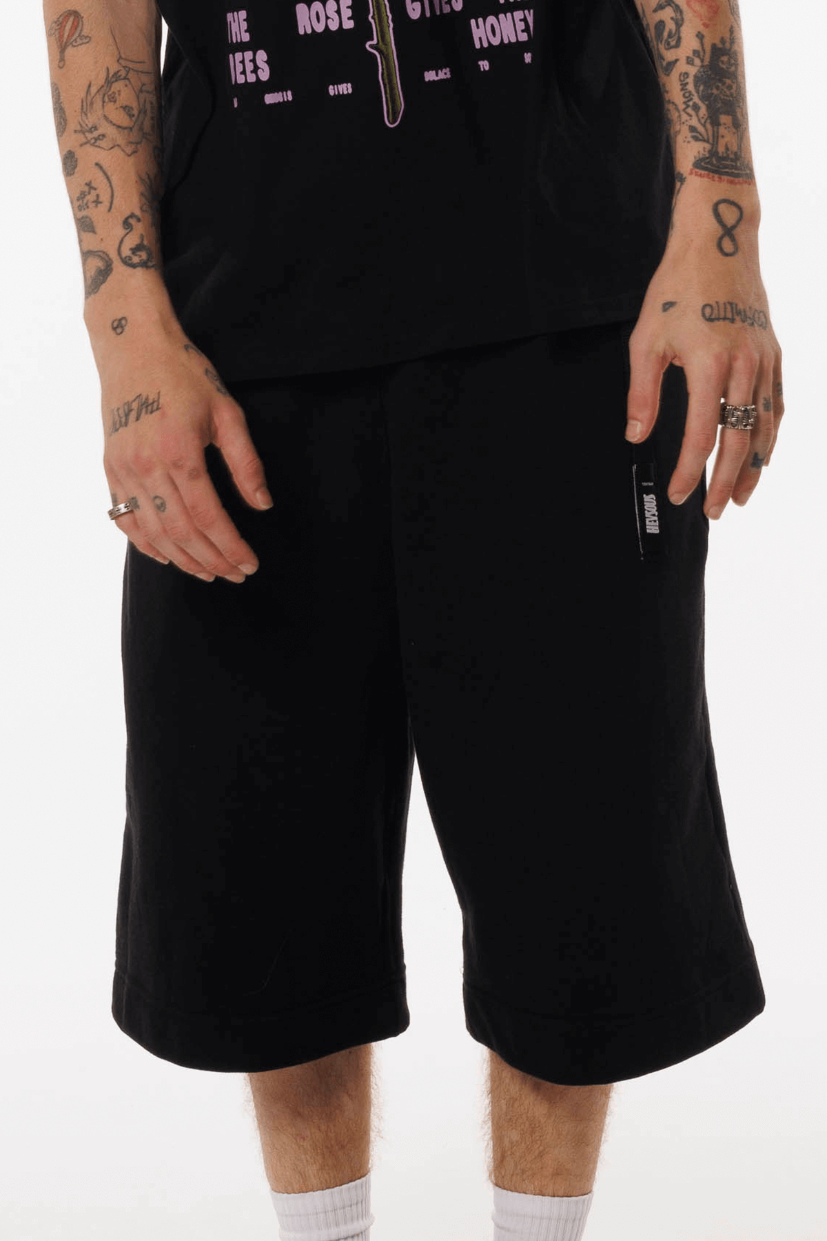 Fleece Shorts - Black