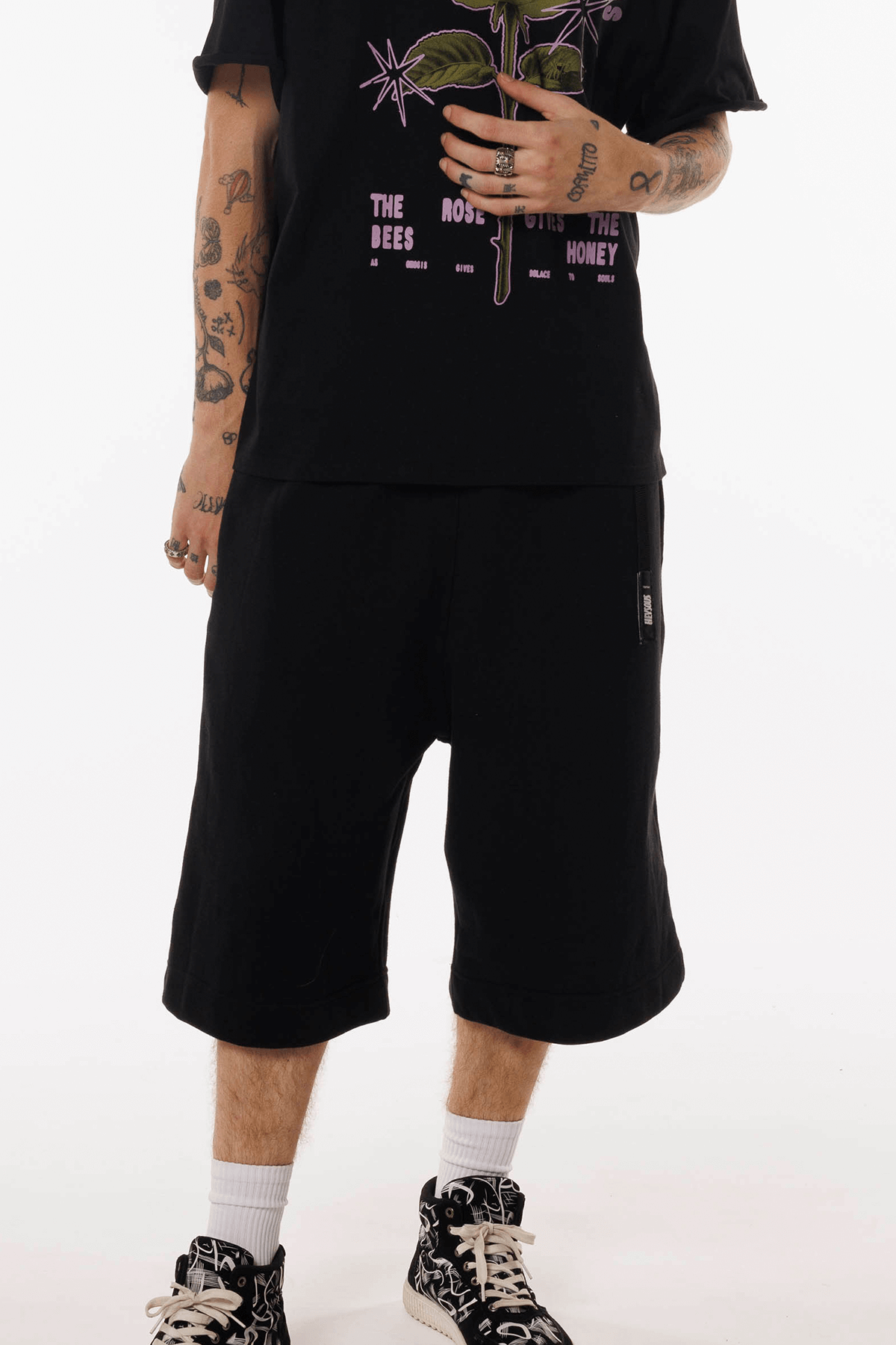 Fleece Shorts - Black