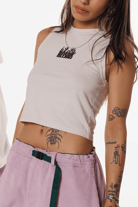 Lumo Tank Top - White