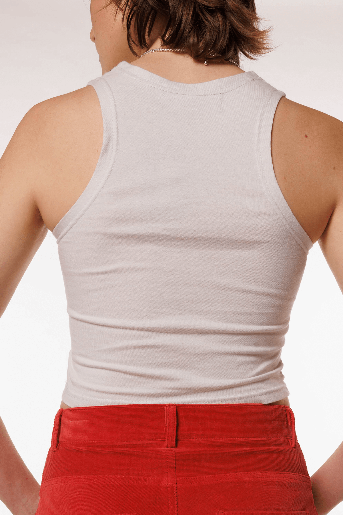 Lumo Tank Top - White