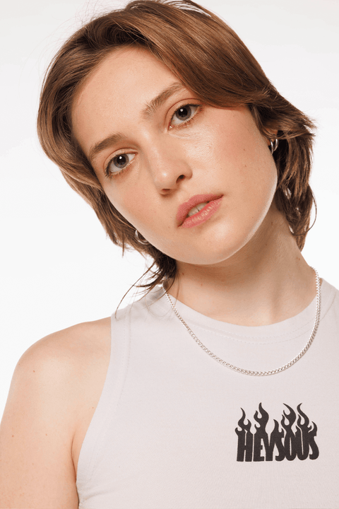 Lumo Tank Top - White