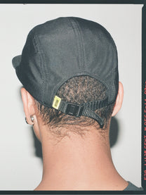 5 Panel Cap - Black