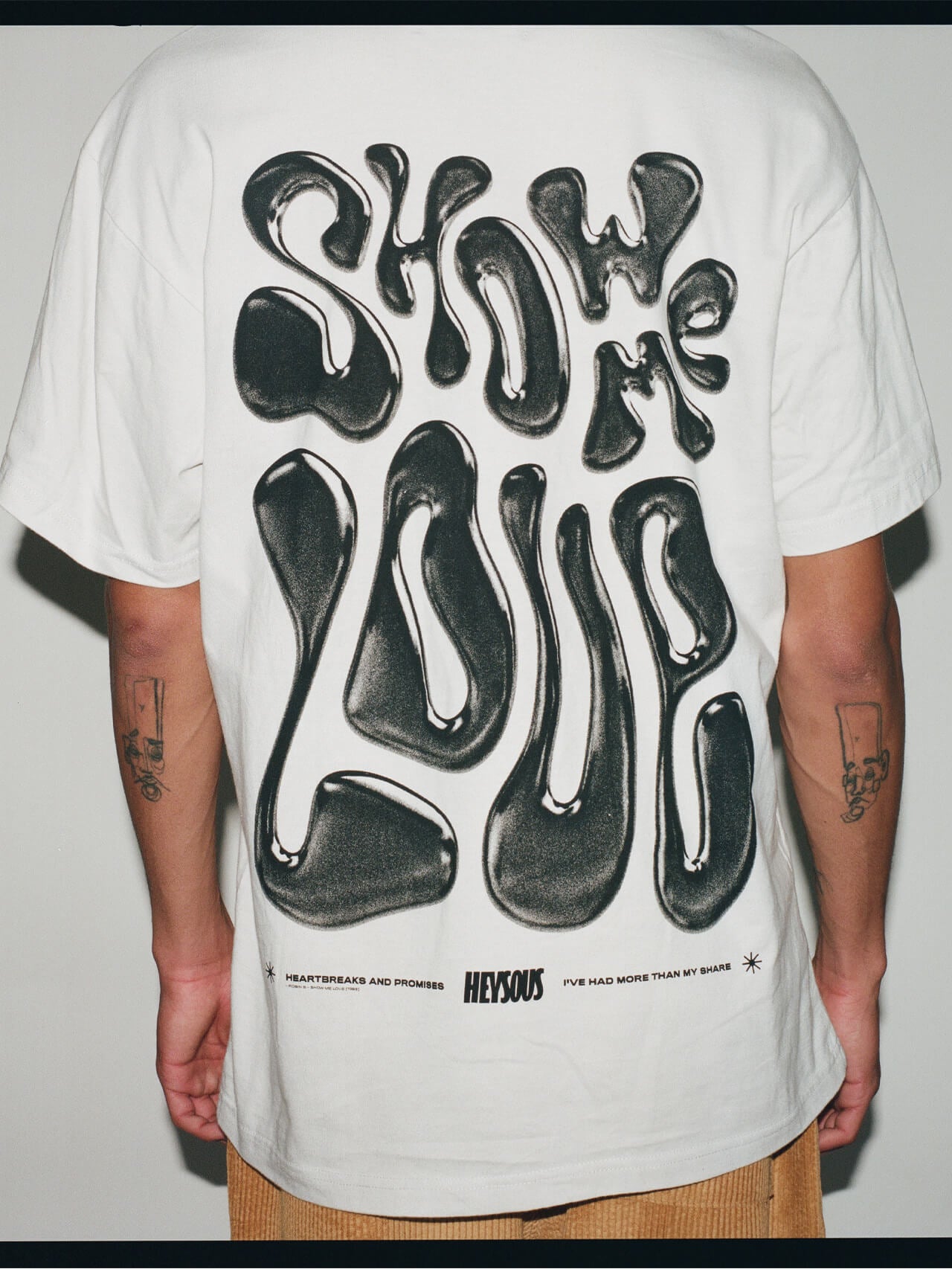 Show Me Love - White